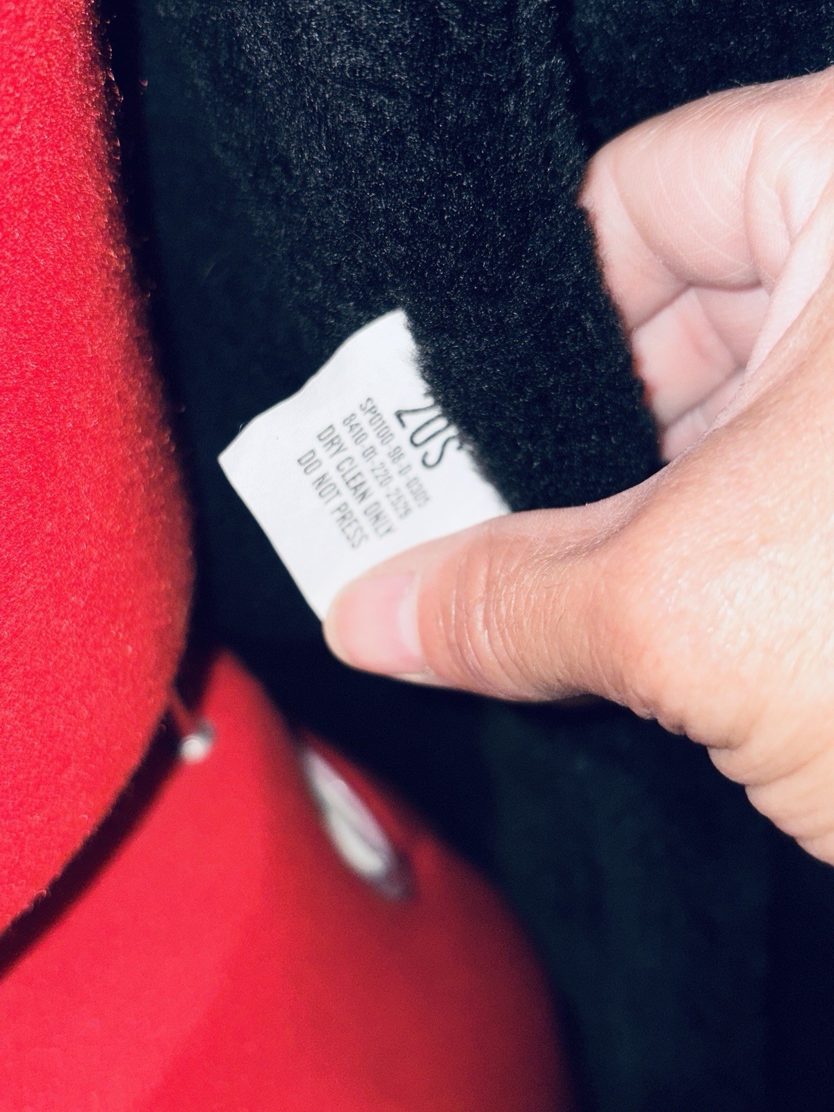 DSCP Coat Mens 20S Black Quarterdeck Collection Lined Jacket Trench Coat US Navy