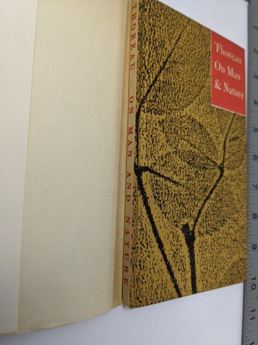 Henry David Thoreau On Man and Nature HCDJ 1960 - Picture 5 of 8