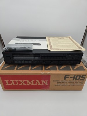  Luxman F-105 Surround System Complete