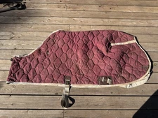 BIG D All American Closed Front Winter Horse Stable Blanket ~ Size 72