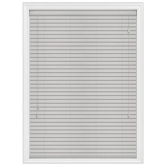 MADE TO MEASURE FAUX WOOD VENETIAN WOODEN BLIND STRING  GREY - 5 YEAR GUARANTEE - Image 3 of 4