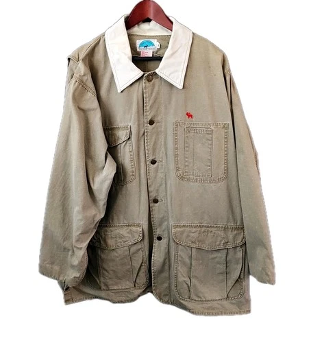 Gary Nesse Missoula Montana Ranch Chore Jacket Men's Size XL Cotton Unlined - product listing photo