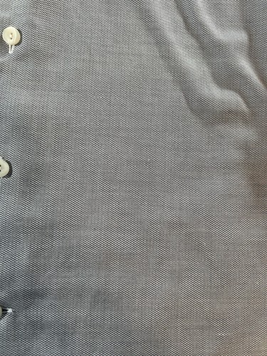 Camicia Eton grande con bottoni grigio cotone tencell elasticizzato 41/16 slim testurizzata - Foto 4 di 13