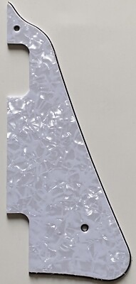 For Fit Gibson Epiphone Les Paul LP P90 Style Guitar Pickguard 4Ply White Pearl