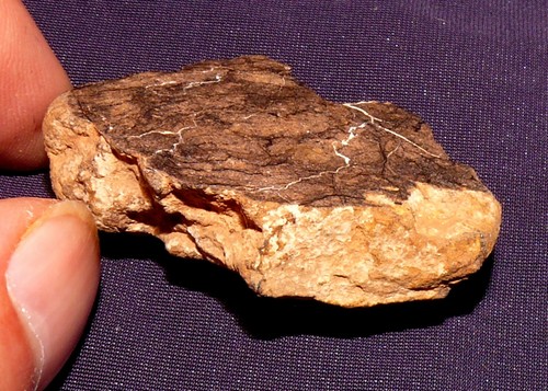 Stein-Meteorit Al Haggounia 001, Endstück, poliert, Heilstein, 55x39x17mm 47,5g - Afbeelding 6 van 9