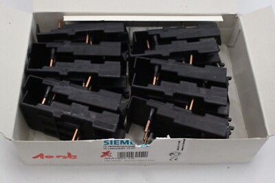 10x SIEMENS SIRIUS 3RA1921-1AA00 3P Leistungsschalter Verbindungsbausteine  OVP