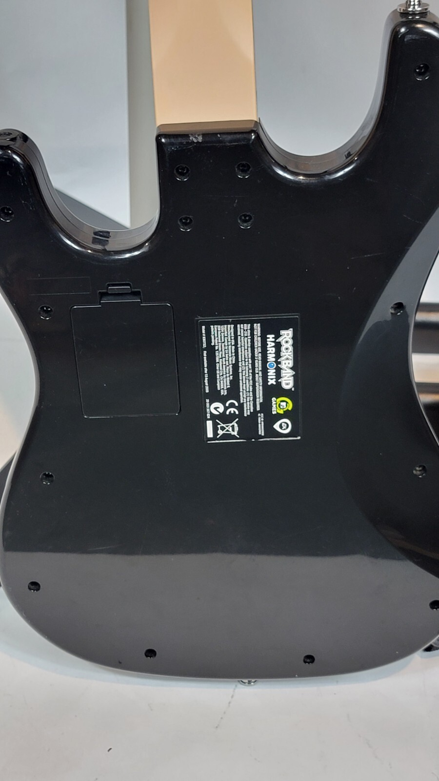 Xbox 360 Rock Band Drum Set Bundle Wired Drums & Wireless Guitar READ