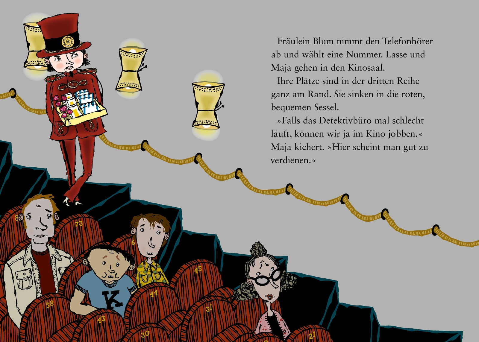 Thumbnail - Detektivbüro Lassemaja 09. Das Kinogeheimnis, Martin Widmark