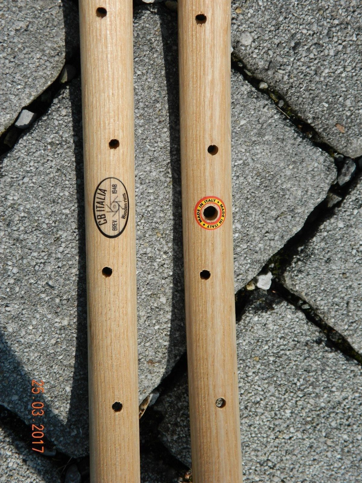 Coppia CB ITALIA (#2 cerchi) tipo ROUBAIX cerchi in legno per pneumatici tubolari - Cerchi in legno - Foto 3 di 6