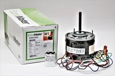 HVAC Blower Fan Motor 1/3 HP 1075 RPM 115 Volts for Fasco D727 with Capacitor