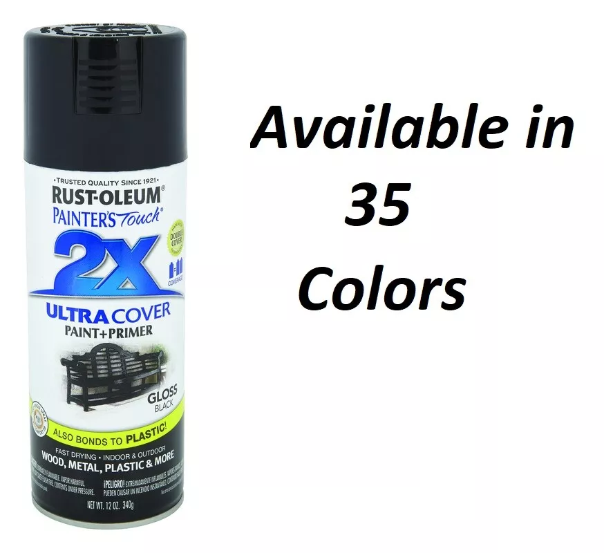 Rust-Oleum Ultra Cover 2X 12 oz Spray Paint Gloss White