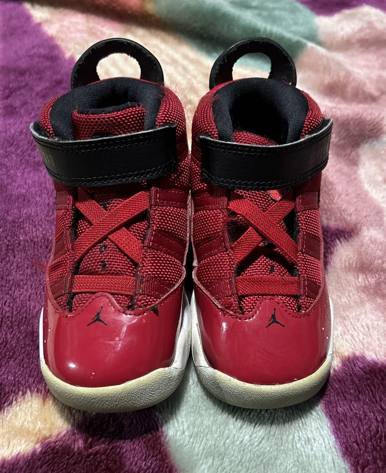 Nike Air Jordan Six 6 Rings 2018 gimnasio rojo TD 323420-601 talla 8c🔥🔥 Foto 3 de 4