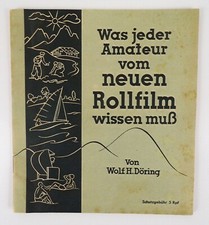 Co każdy amator musi wiedzieć o nowym filmie rolkowym Döring Fototechnika Agfa 1930 er