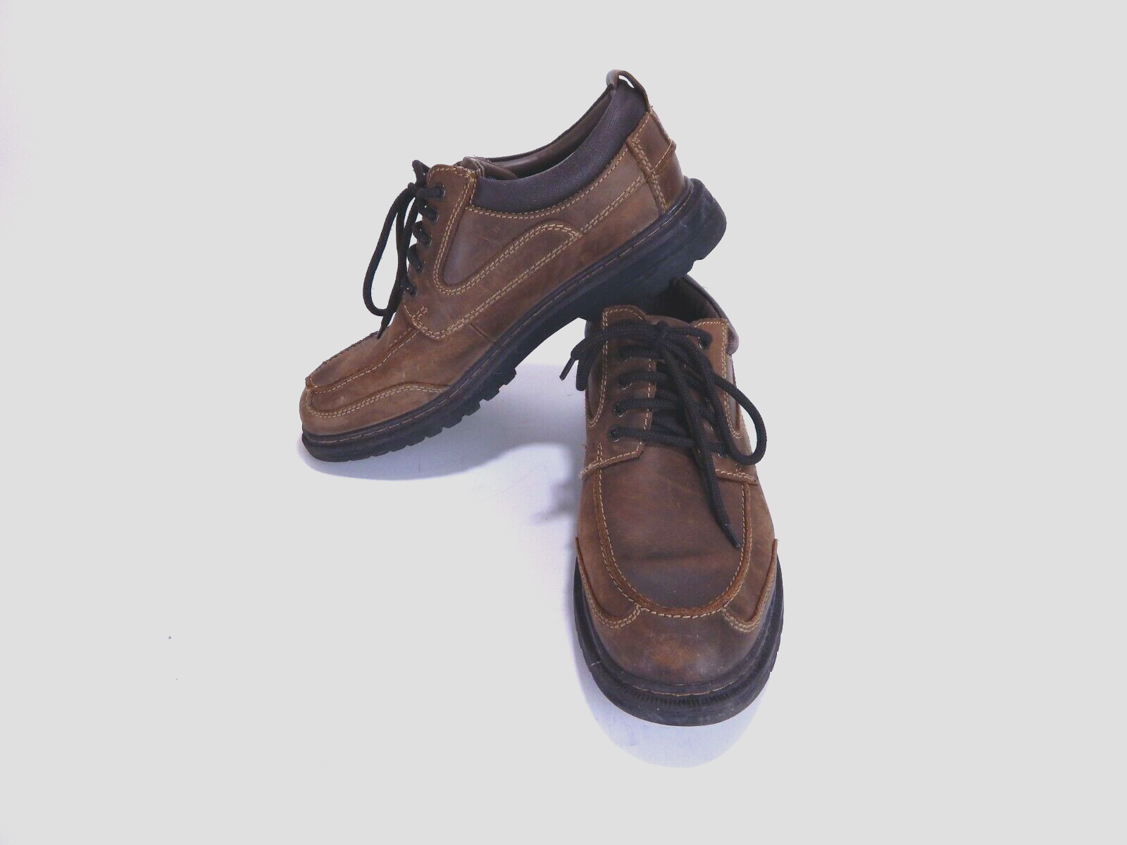 Dockers Men's Overton Oxford, Red Brown 