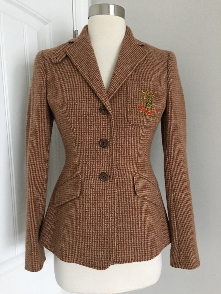 Wool riding jacket store
