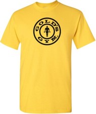 Gold's Gym exercise workout t-shirt
