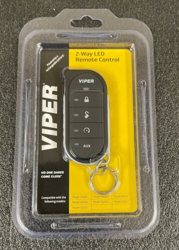 Viper 7857V 2-Way LED Car Alarm Remote Control Transmitter 3606V, 4606V, 5606V - Picture 1 of 2