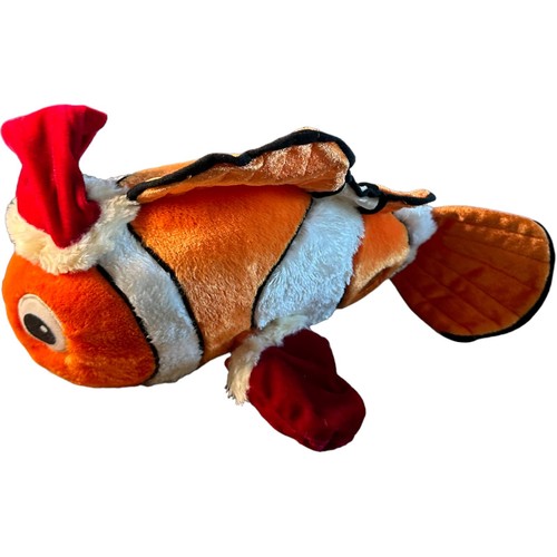 Retired Disney Store Traditions Exclusive Pixar Finding Nemo Santa Plush Rare - Picture 6 of 16