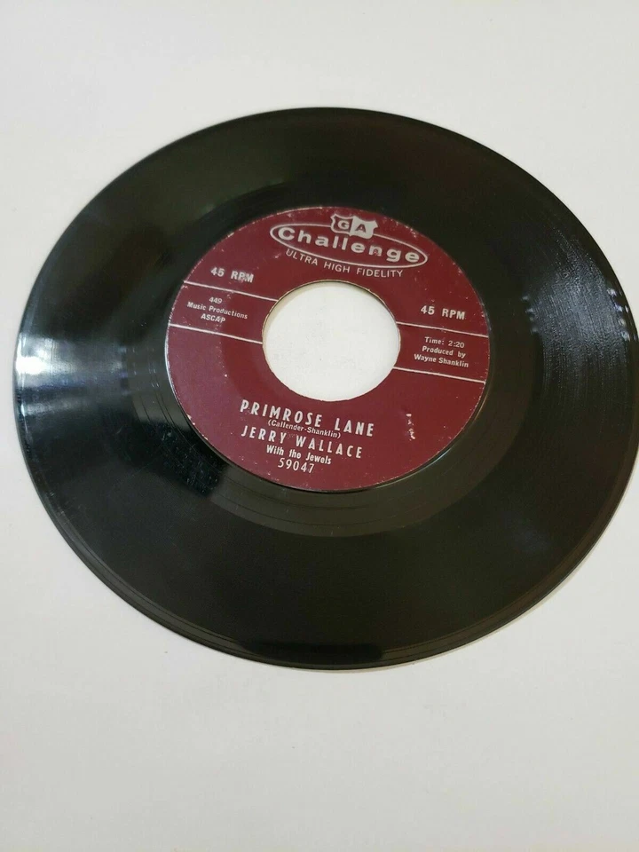 Jerry Wallace - Primrose Lane - Challenge (45RPM 7” Single)(J397) Foto 2 de 2