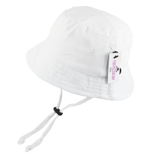 Personalised Name Baby Sun Hat Boy Girl, Custom Bucket Hat with Chin Strap 0-18m - Picture 29 of 53