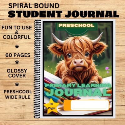 Set of 10 - Preschool Story Journals  - Student Journal  #PS8