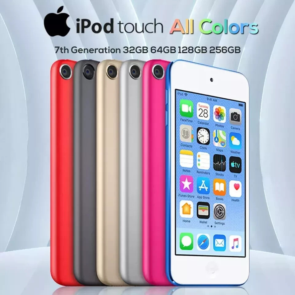 New Sealed Apple iPod Touch 7th Generation 256GB All Colors- FAST