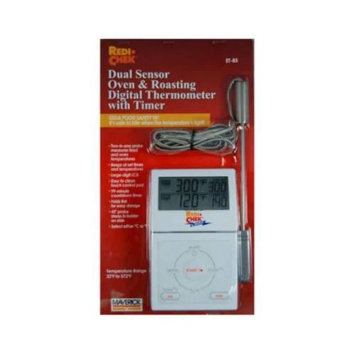 Maverick ET-85 Dual Sensor Oven & Roasting Digital Thermometer with Timer