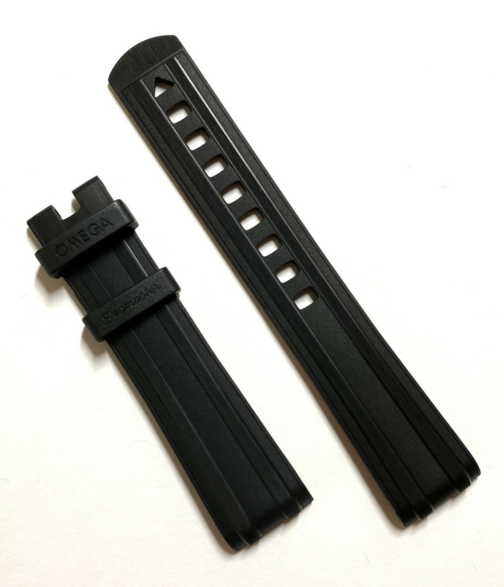 Original Omega 20mm For Seamaster Diver 300 42mm Watch Black Original Omega 20mm For Seamaster Diver 300 42mm Watch Black