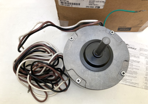 CENTURY OAN010 F48AD49A01 PSC 1/3 HP 1100 RPM 460V 48Y OAO Fan Motor Fast Ship! - Picture 3 of 5