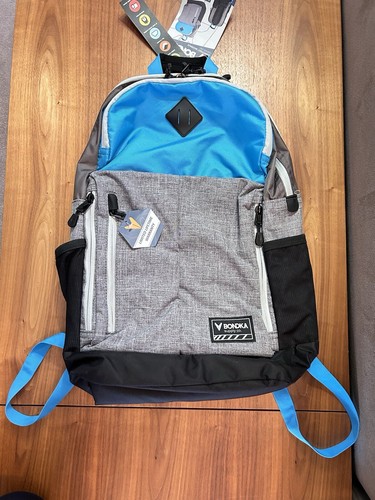 Bondka Jumpstreet Rucksack mit gepolstertem Einsatz grau