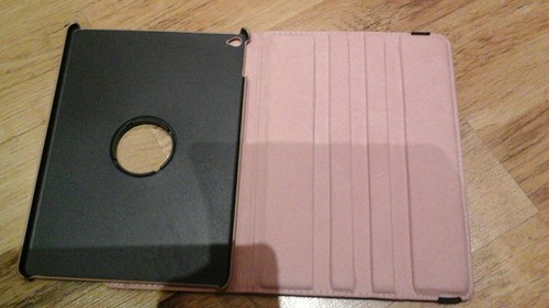New Apple iPad 11-Inch Smart Cover Rose Gold, 360° rotating leather stand - Picture 2 of 5