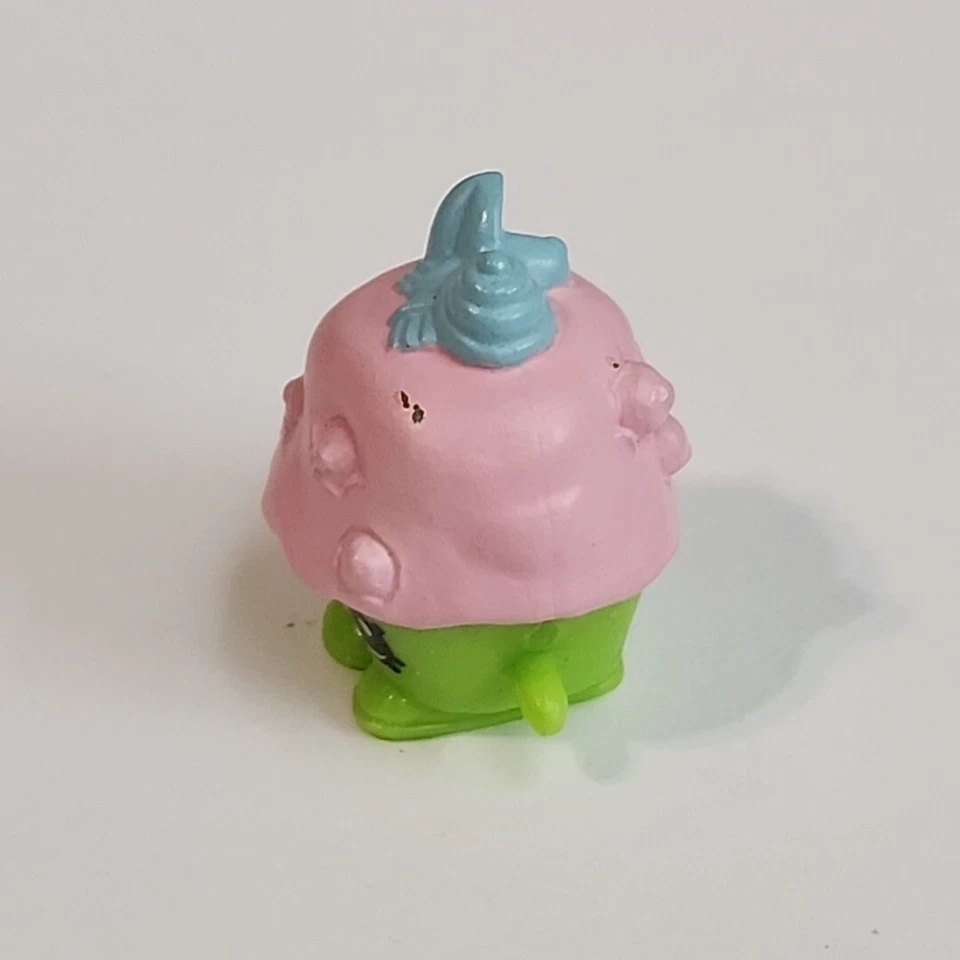 Shopkins Mini Muffin Figure Pastry Collectible Toy Green Pink Icing Blue  - Image 3 of 4