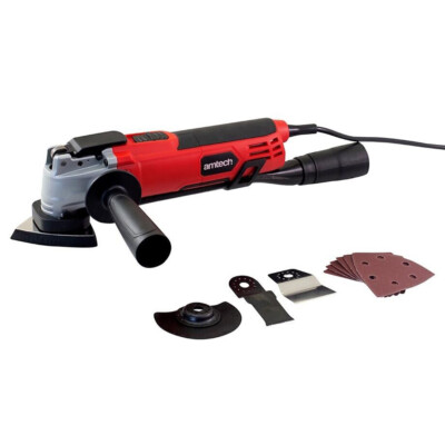 Oszillierendes Multitool 300W Elektroschleifer Schaber Säge Schleifer mit Zubehör