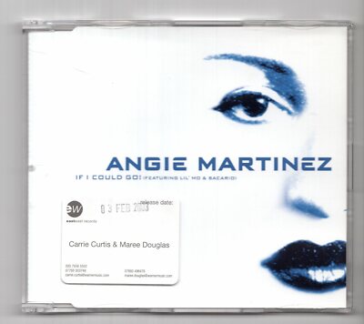 (IZ254) Angie Martinez, If I Could Go! - 2003 DJ CD