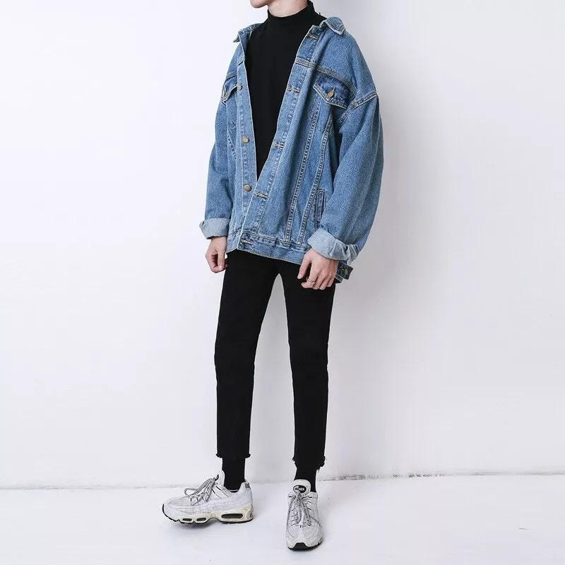 Balenciaga Oversize Denim Jacket | Nordstrom