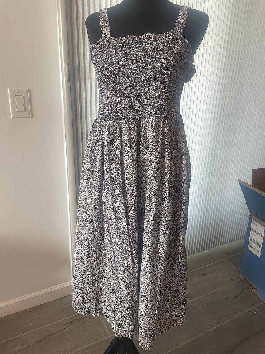 Womens Sun Dress Size Med w/ Pockets Universal Thread Blue Womens Sun Dress Size Med w/ Pockets Universal Thread Blue