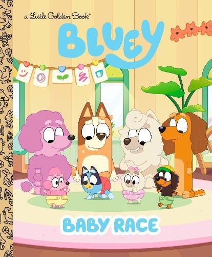 Golden Books Baby Race (Bluey) (Copertina rigida) Little Golden Book