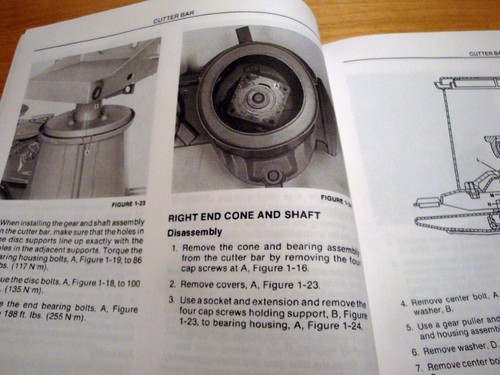 New Holland 411 DiscBine Mower-Conditioner Disc Cutter Service Repair Manual NH - Picture 3 of 5