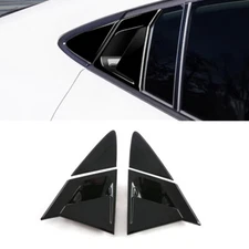For Toyota Prius 2023 2024 2025 Glossy Black Rear Door Handle Bowl Cover Trim