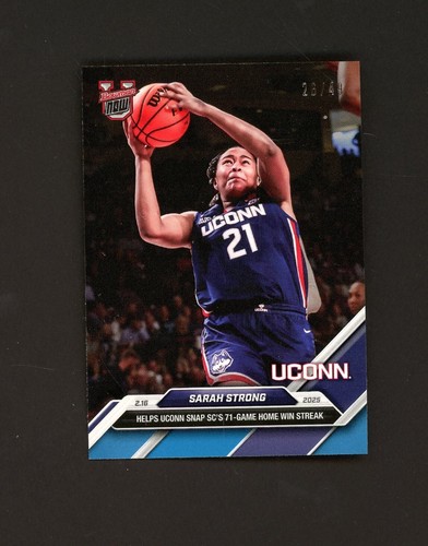 2024 Bowman U Now #69  Blue 26 / 49 Sarah Strong UConn Huskies Rookie