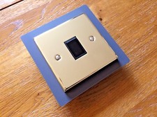 Light Switch Plug Socket Surrounds Single Double Perspex Acrylic [19x Options]