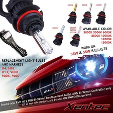 Two Hid Kit S Xenon Light Bi-xenon Headlight High Low Bulb H4 H13 9004 9007 Hb2