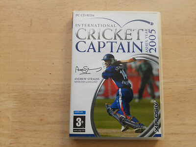 INTERNATIONAL CRICKET CAPTAIN 2005 ASHES YEAR PC CD-ROM SPIEL WINDOWS 98 ME 2000
