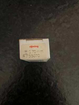 rotring rapidograph Zeichenspitze 0,70 mm R755070 Org/Neu