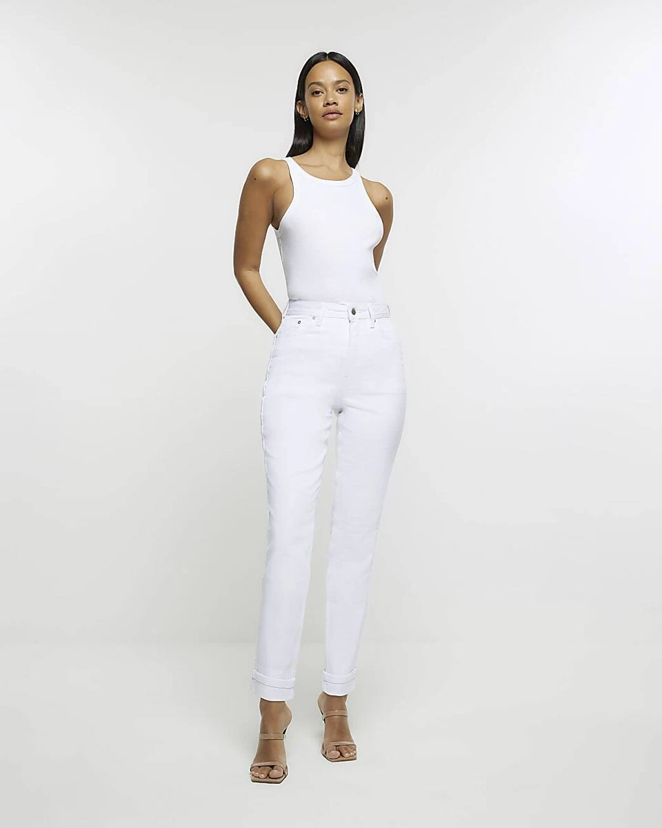 River island sale white jeans womens