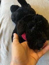 Eddie Bauer Exclusive Black Labrador Dog  Puppy with Scarf 2007 Plush