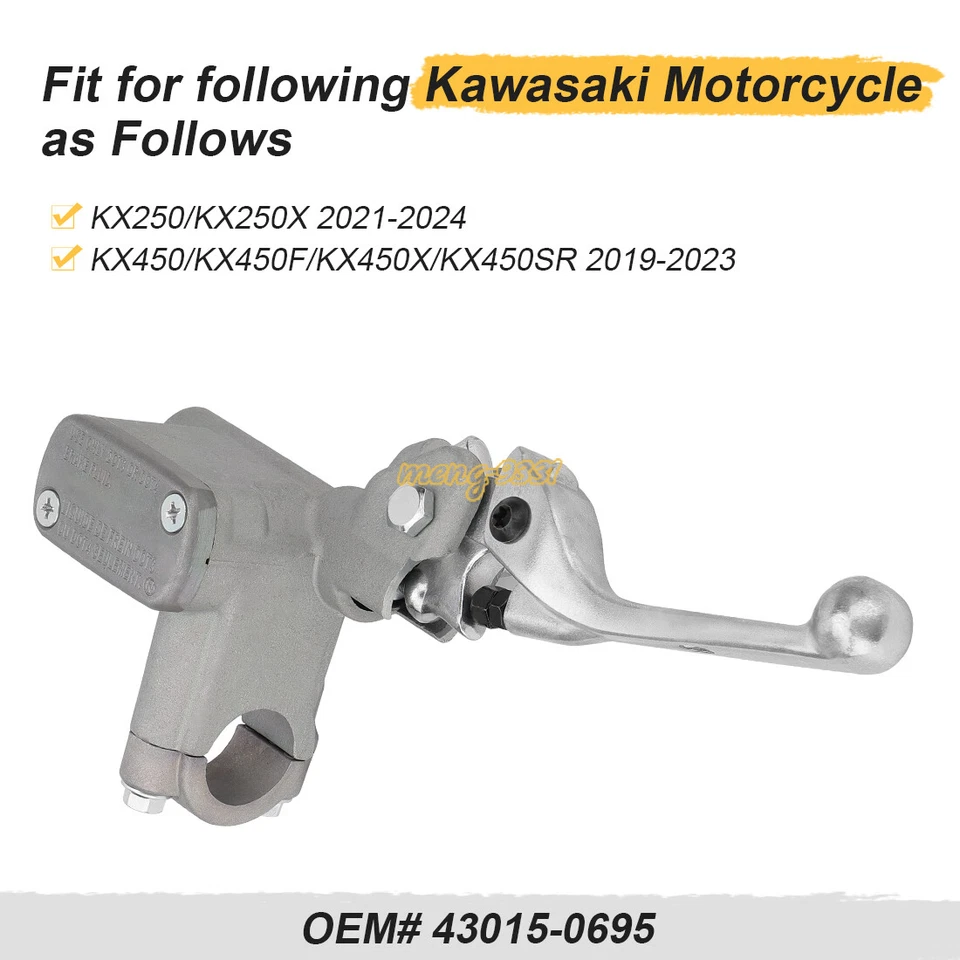 Cilindro maestro de freno delantero para KAWASAKI KX450/KX450F/KX450X/KX450SR 2019-2023 Foto 2 de 4