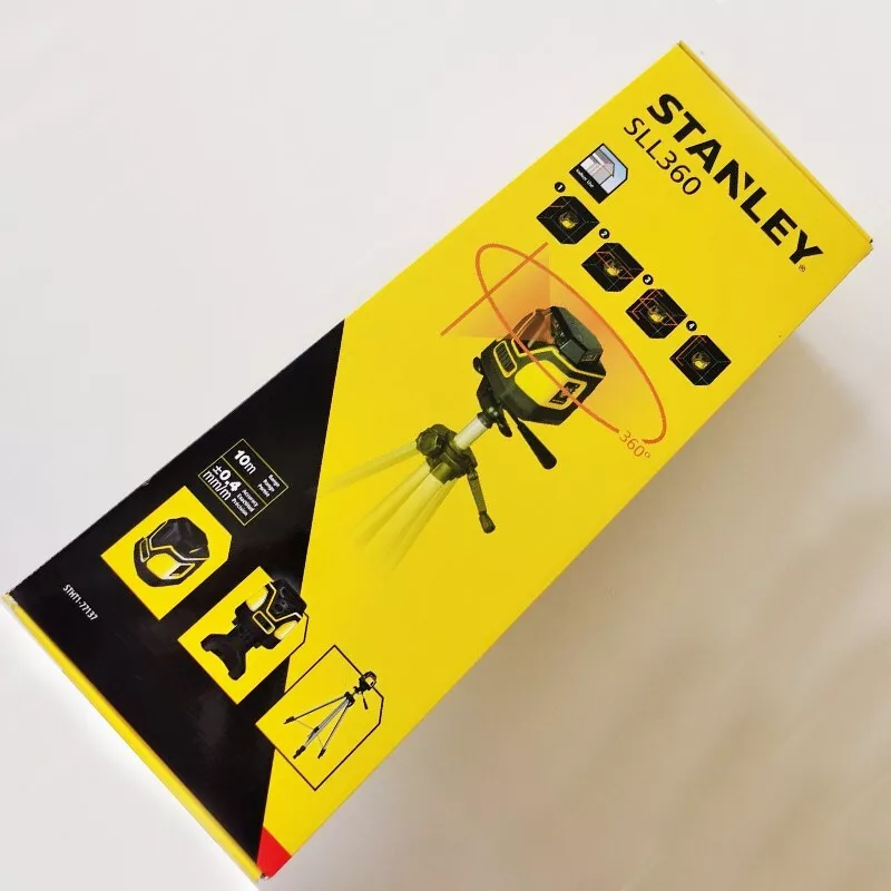 NIVEAU LASER 360° CROSS360 - VERT - STANLEY