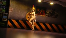 Miniature 164 Sexy Sparta Spartan Bard Figure Fit 164 Car Sand Hand Painted