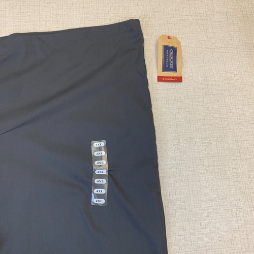 Cherokee Scrub Pants Adult 4XL Gray Drawstring Cargo Pocket Medical Dental Work - Picture 4 of 9